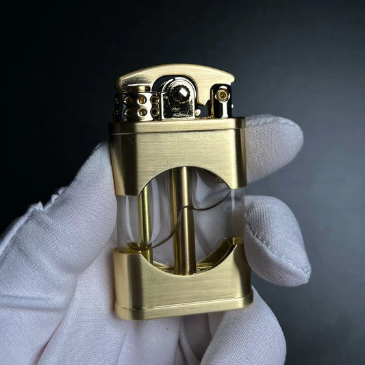 Golden Barrel Lighter