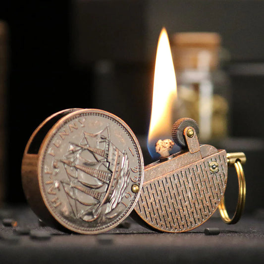 Vintage Coin Lighter