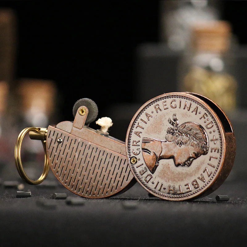 Vintage Coin Lighter